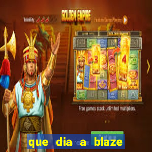 que dia a blaze paga o cashback